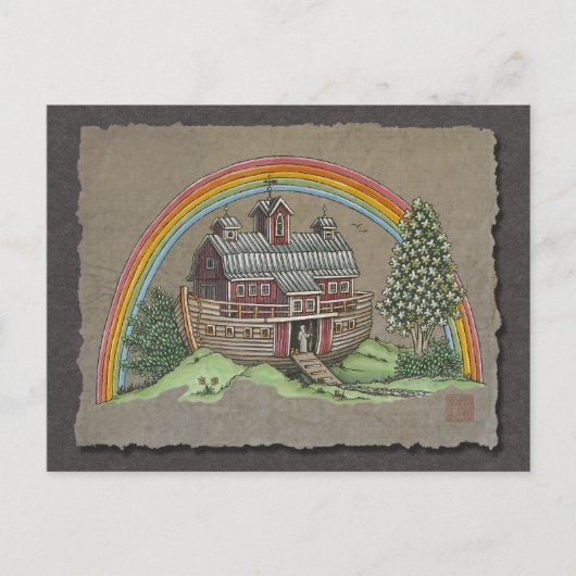 Carte Postale Grange de l'arche de Noé (Devant)