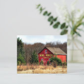 Carte Postale Grange de poche de courrier (Debout devant)