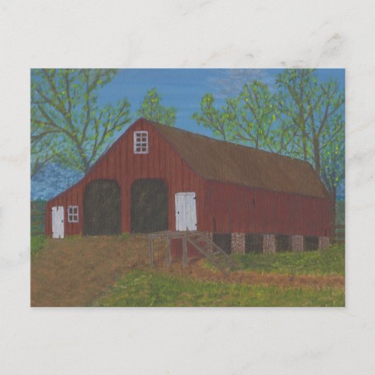 Carte Postale Grange de Purcellville (Devant)