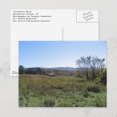 Carte Postale grange oubliée (Devant / Derrière)