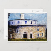 Carte Postale Grange ronde Shaker (Devant / Derrière)