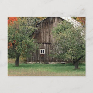 Carte Postale Grange rustique au Michigan