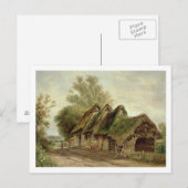 Carte Postale Granges à Flatford (huile sur toile) (Devant / Derrière)