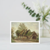 Carte Postale Granges à Flatford (huile sur toile) (Debout devant)