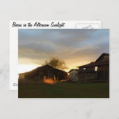 Carte Postale Granges sous le soleil de l'après-midi (Devant / Derrière)