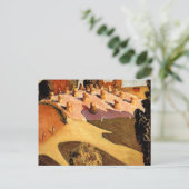 Carte Postale Grant Wood - Iowa View, art (Debout devant)