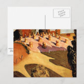 Carte Postale Grant Wood - Iowa View, art (Devant / Derrière)