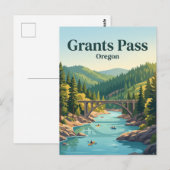 Carte Postale Grants Pass, Oregon (Devant / Derrière)