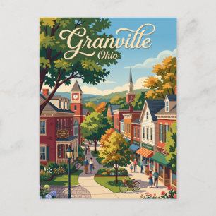 Carte Postale Granville, États-Unis
