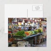 Carte Postale Granville Market - Vancouver (C.-B.) (Devant / Derrière)
