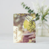 Carte Postale Grapevines et maisons d'oiseaux de JerseyFawn (Debout devant)