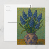 Carte postale Graphe Hyacinth (Devant / Derrière)