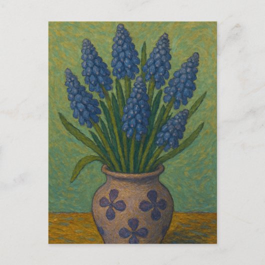 Carte postale Graphe Hyacinth (Devant)