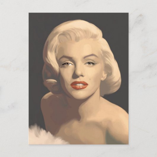 Carte Postale Graphic Grey Marilyn (Devant)