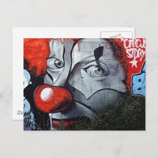 Carte Postale Graphique (Devant / Derrière)