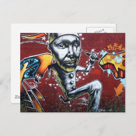 Carte Postale Graphique (Devant / Derrière)