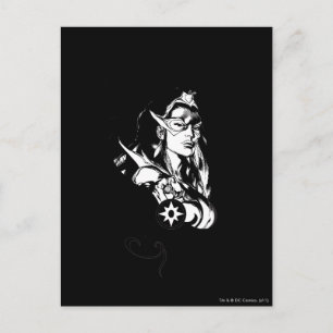 Carte Postale Graphique 2 de saphir d'étoile