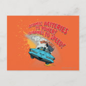 Carte Postale Graphique Batmobile (Devant)