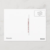 Carte Postale Graphique Buzzy BEE - Faune - Insecte - jaune (Dos)