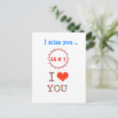 Carte postale Graphique Conception de photos et sy (Debout devant)