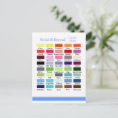 Carte Postale Graphique couleur1 (Debout devant)