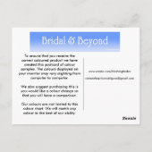 Carte Postale Graphique couleur1 (Dos)