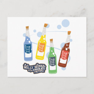 Carte Postale Graphique de boisson de levage Fizzy