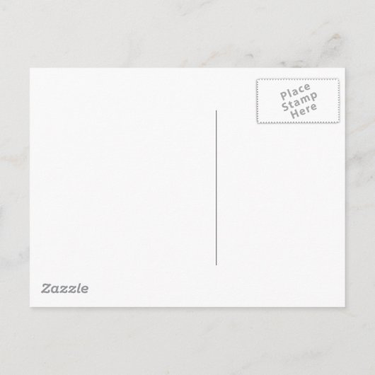 Carte Postale Graphique de lanterne bleue 1 (Dos)