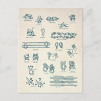 Graphique de noeuds et de branches nautiques