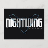 Carte Postale Graphique de nom high-tech Nightwing (Devant)
