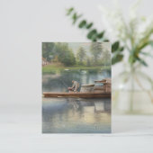 Carte Postale Graphique de pêche (Debout devant)