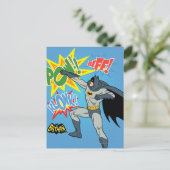 Carte Postale Graphique de poinçonnage Batman (Debout devant)