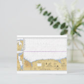 Carte Postale Graphique de Rochester, NY Nautical Lake Ontario (Debout devant)