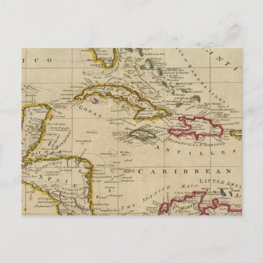 Carte Postale Graphique des Antilles 3 (Devant)