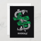 Carte Postale Graphique des serpents du côté sud (Devant / Derrière)