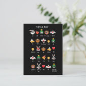 Carte Postale Graphique Emoji LOONEY TUNES™ (Debout devant)