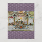 Carte Postale Graphique maçonnique 2 (Devant)