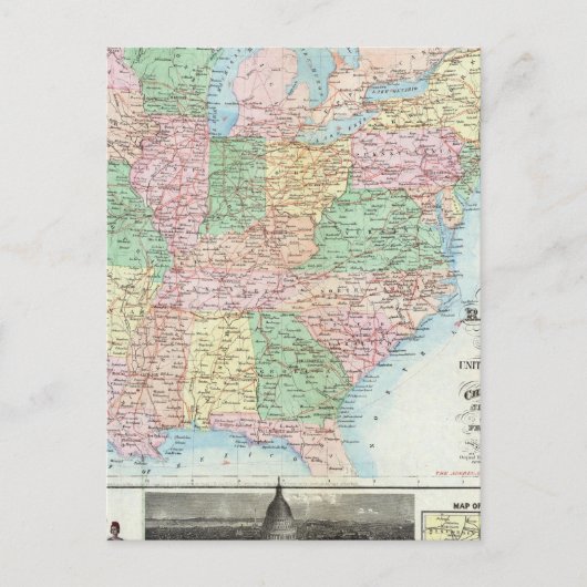 Carte Postale Graphique militaire Union (Devant)