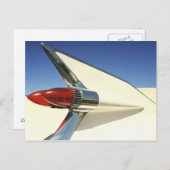 Carte Postale Graphique : Plan rapproché d'aileron et de feu (Devant / Derrière)