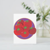 Carte Postale Graphique tomate (Debout devant)