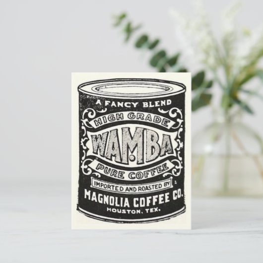 Carte postale graphique vintage (Debout devant)