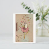 Carte postale graphique vintage (Debout devant)