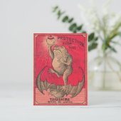 Carte postale graphique vintage (Debout devant)