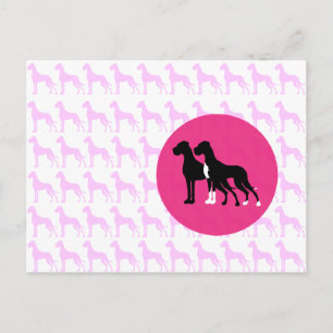 Carte Postale Graphiques Grand Danois