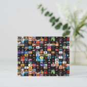 Carte Postale  Graphiques historiques et logos de CBC (Debout devant)