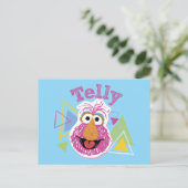 Carte Postale Graphisme Amusant de Telly Monster (Debout devant)