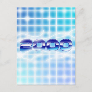Carte Postale Graphisme année 2000