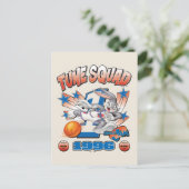 Carte Postale Graphisme de basketball SPACE JAM™ BUGS BUNNY™ #1 (Debout devant)