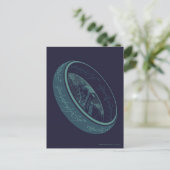 Carte Postale Graphisme de LA Bague Unique™ GOLLUM™ (Debout devant)