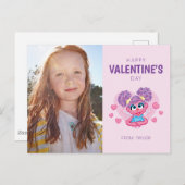 Carte Postale Graphisme de la Saint-Valentin d'Abby Cadabby (Devant / Derrière)
